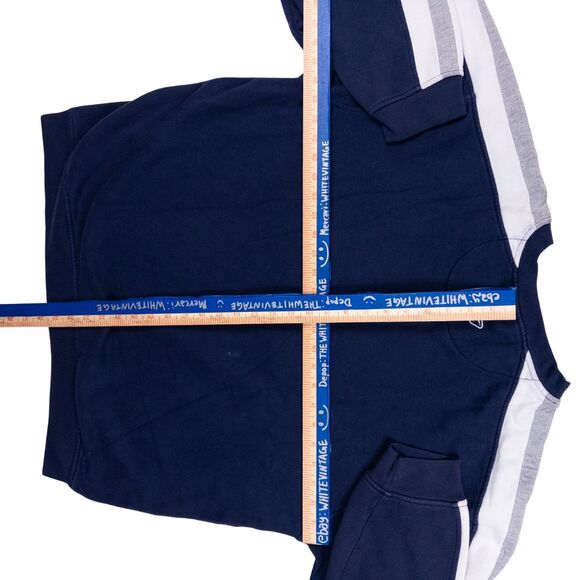 Vintage Reebok Dallas Cowboys NFL Sweatshirt XL Blue White Stripe Y2K Football - Picture 2 of 8